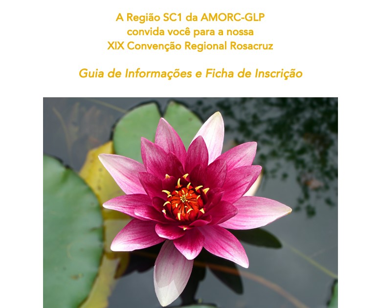 XIX CONVENÇÃO REGIONAL – REGIÃO SC1