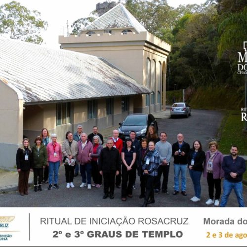 Ritual de Iniciação Rosacruz aos 2º e 3º Graus de Templo – 02 e 03 de agosto de 2025