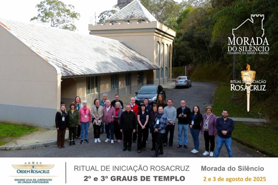 Ritual de Iniciação Rosacruz aos 2º e 3º Graus de Templo – 02 e 03 de agosto de 2025